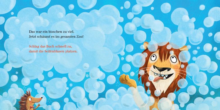Produktbild: Hilf dem L&ouml;wen Haare waschen