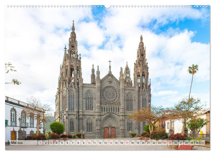 Produktbild: Gran Canaria - Die vielseitige Kanareninsel (hochwertiger Premium Wandkalender 2026 DIN A2 quer), Kunstdruck in Hochglanz