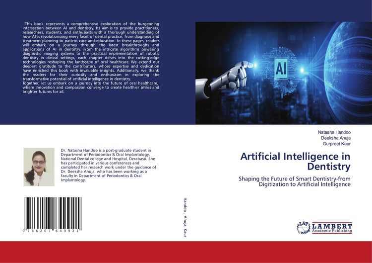 Produktbild: Artificial Intelligence in Dentistry