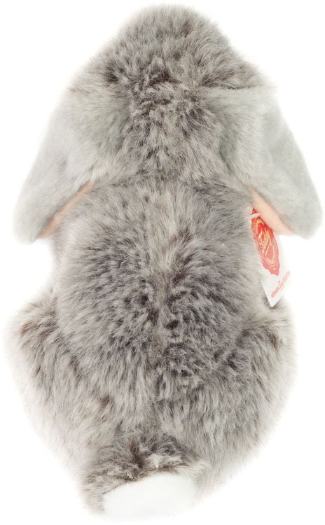 Produktbild: Teddy Hermann 93728 - Hase, Widder-Kaninchen grau, 18 cm, liegend, Pl&uuml;schtier