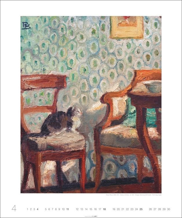 Produktbild: Katzen in der Kunst Edition Kalender 2027