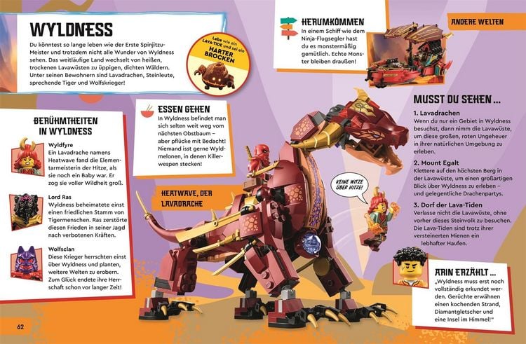 Produktbild: LEGO&reg; NINJAGO&reg; Aufstieg der Drachen Abenteuer Atlas