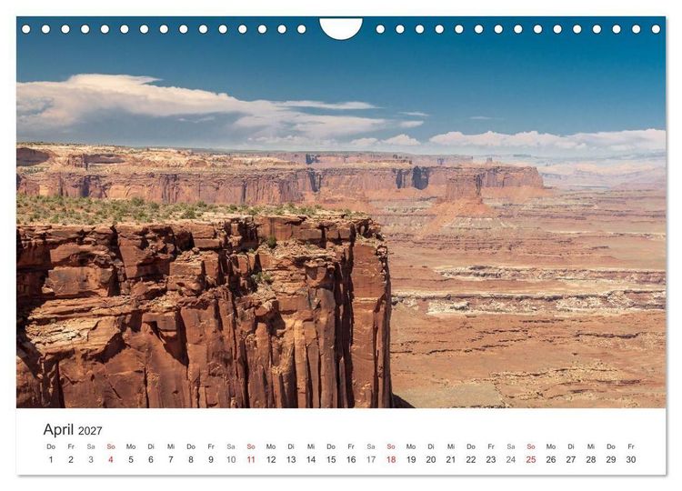 Produktbild: USA &ndash; Landschaft und Sehnsucht (Wandkalender 2027 DIN A4 quer), CALVENDO Monatskalender