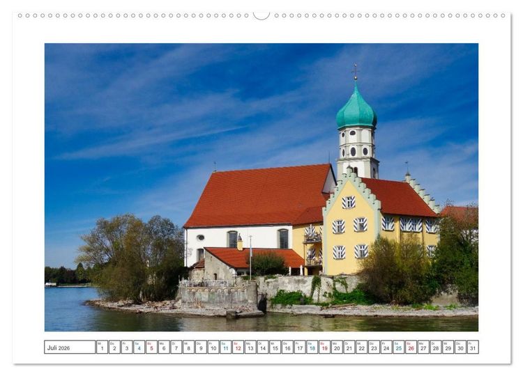 Produktbild: Willkommen im L&auml;ndle (Wandkalender 2026 DIN A2 quer), CALVENDO Monatskalender