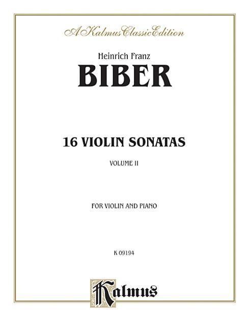 Produktbild: Biber, H: 16 Violin Sonatas