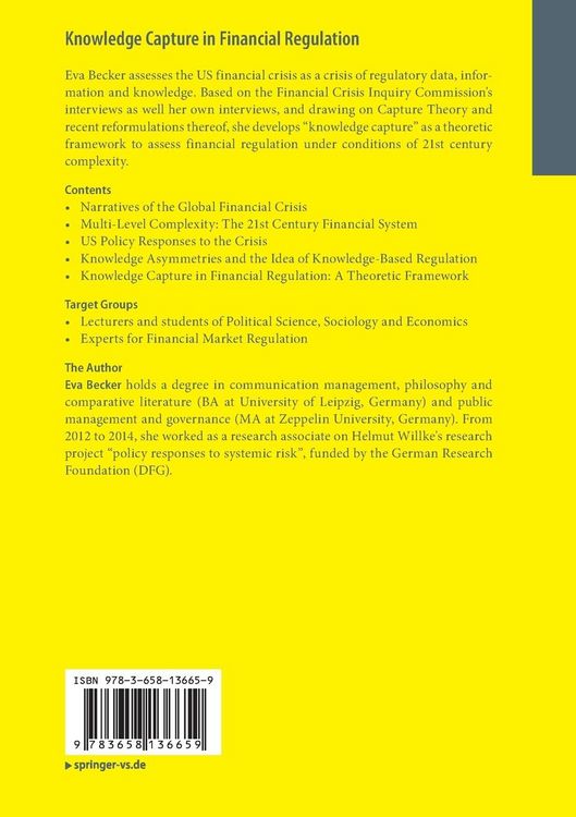 Produktbild: Knowledge Capture in Financial Regulation