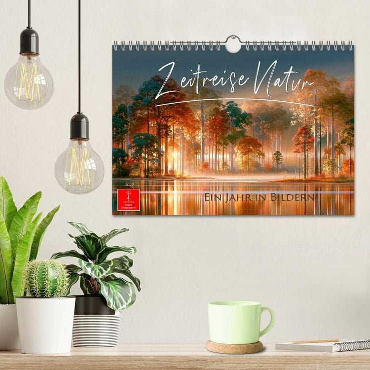 Produktbild: Zeitreise Natur (Wandkalender 2027 DIN A4 quer), CALVENDO Monatskalender