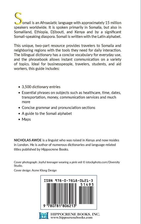 Produktbild: Somali-English/English-Somali Dictionary & Phrasebook