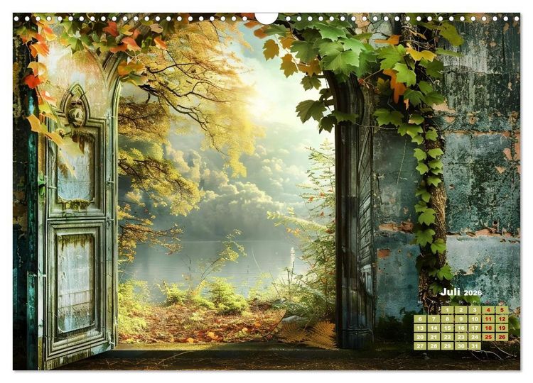 Produktbild: T&uuml;ren, die Geschichten erz&auml;hlen (Wandkalender 2026 DIN A3 quer), CALVENDO Monatskalender