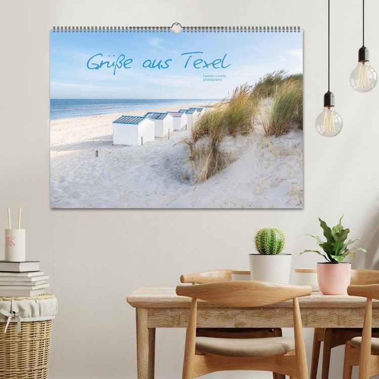 Produktbild: Gr&uuml;&szlig;e aus Texel (Wandkalender 2026 DIN A2 quer), CALVENDO Monatskalender