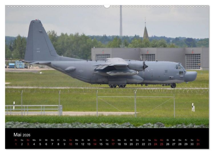 Produktbild: Milit&auml;r Air-Cargo (Wandkalender 2026 DIN A2 quer), CALVENDO Monatskalender