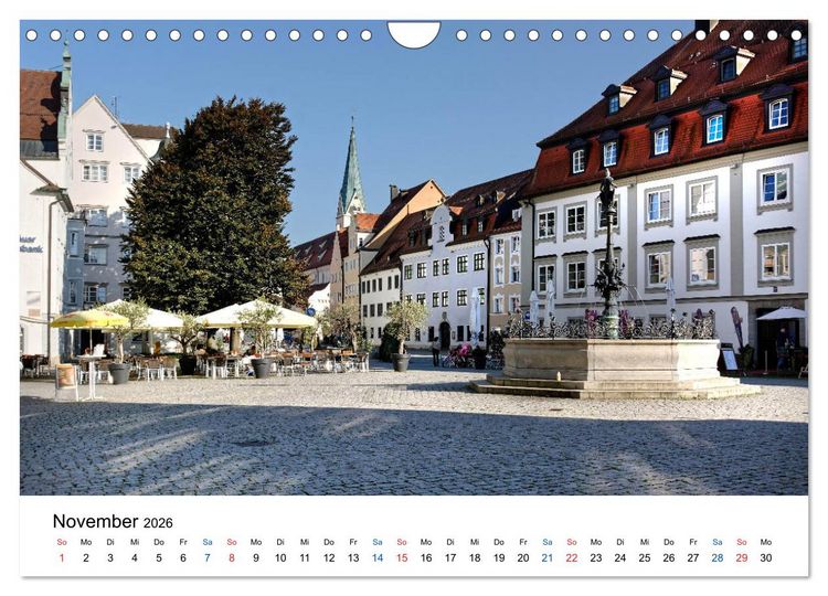 Produktbild: Kempten - Ansichtssache (Wandkalender 2026 DIN A4 quer), CALVENDO Monatskalender