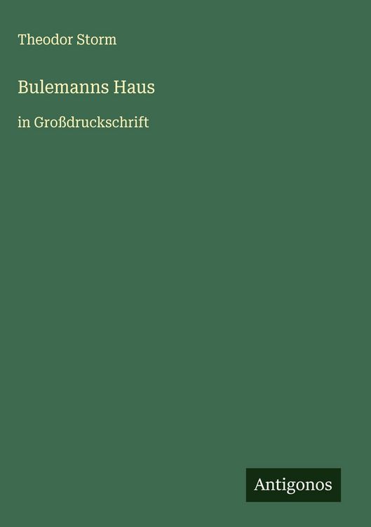 Produktbild: Bulemanns Haus