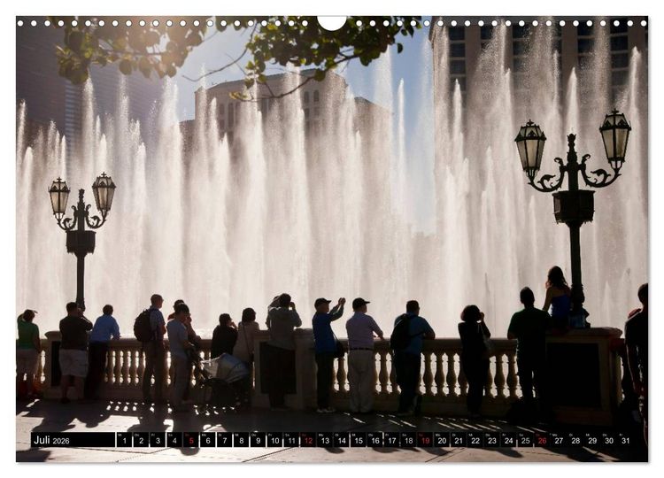 Produktbild: Las Vegas (Wandkalender 2026 DIN A3 quer), CALVENDO Monatskalender