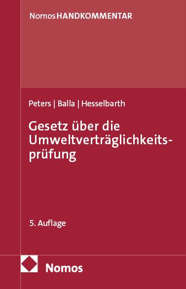 Produktbild: Gesetz &uuml;ber die Umweltvertr&auml;glichkeitspr&uuml;fung