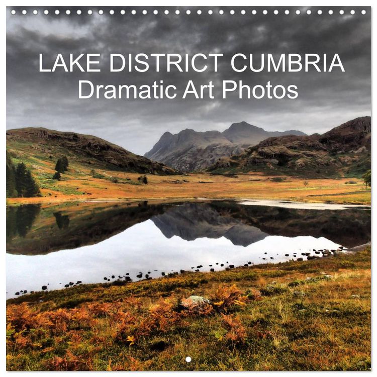 Produktbild: LAKE DISTRICT CUMBRIA Dramatic Art Photos (Wall Calendar 2026 12 &times; 12 Inch) CALVENDO 12 Month Wall Calendar