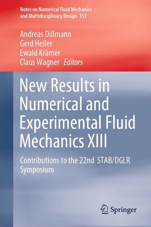 Produktbild: New Results in Numerical and Experimental Fluid Mechanics XIII
