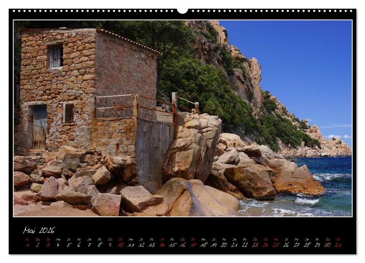 Produktbild: Korsika - Insel rauer Sch&ouml;nheit (Wandkalender 2026 DIN A2 quer), CALVENDO Monatskalender