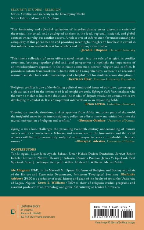 Produktbild: Fighting in God's Name