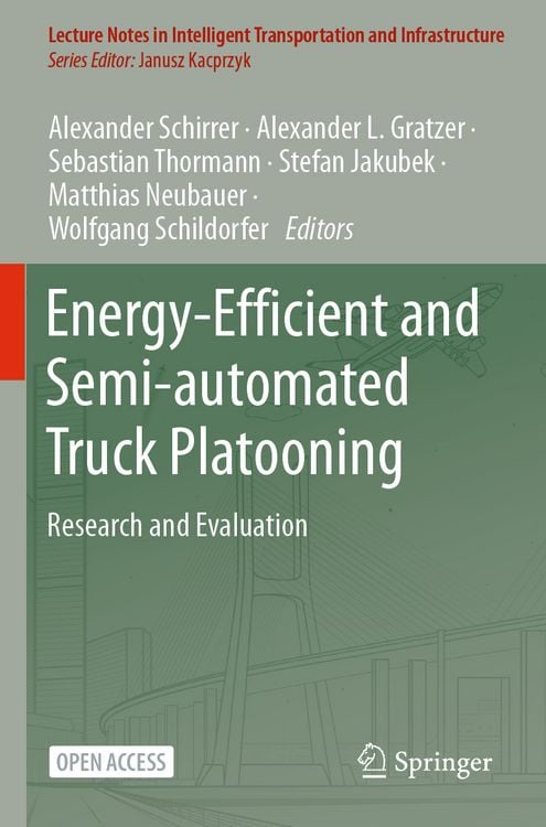 Produktbild: Energy-Efficient and Semi-automated Truck Platooning