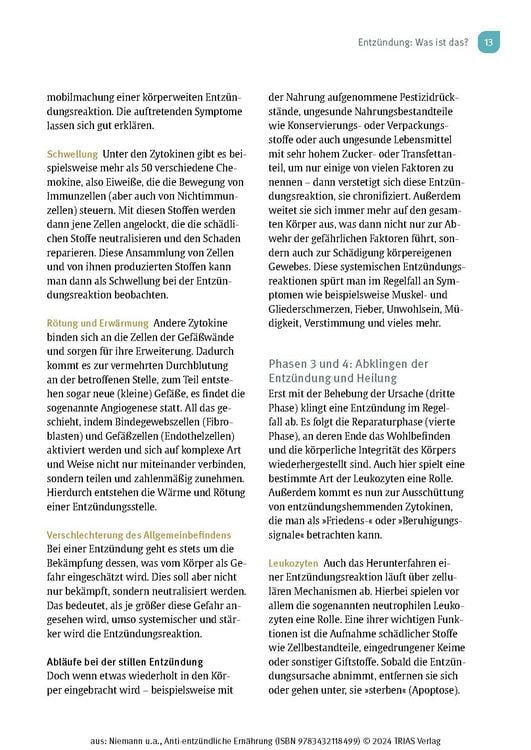 Produktbild: Medical Cooking: Antientz&uuml;ndliche Ern&auml;hrung