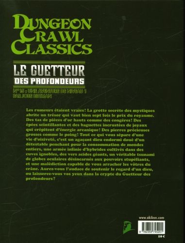 Produktbild: Dungeon crawl classics: No 15 : une aventure de niveau 1