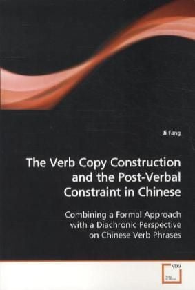 Produktbild: Fang, J: The Verb Copy Construction and the Post-VerbalConst