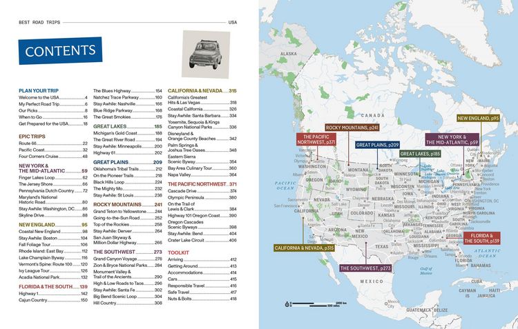Produktbild: Lonely Planet Best Road Trips USA
