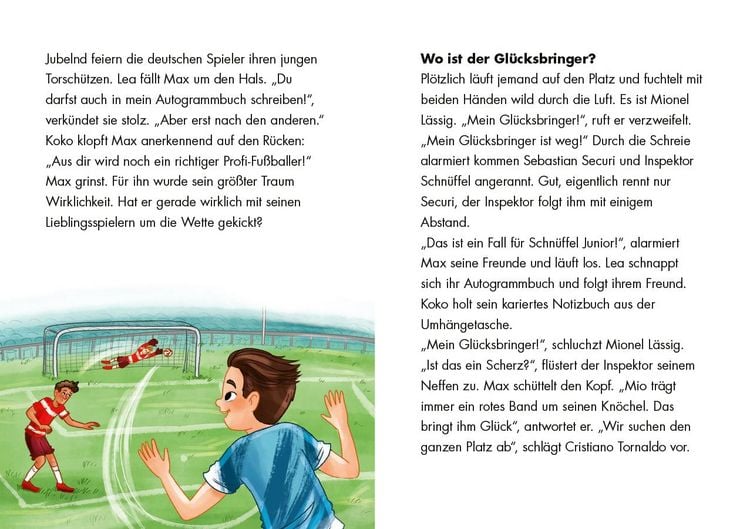 Produktbild: Schn&uuml;ffel Junior &ndash; Aufregung im Fu&szlig;ballstadion und andere sportliche F&auml;lle