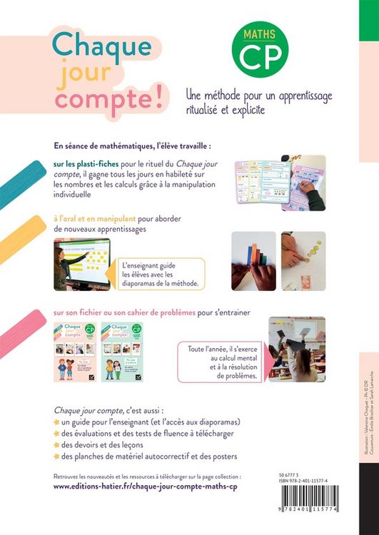 Produktbild: Chaque jour compte ! Maths CP
