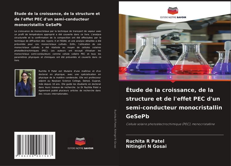 Produktbild: &Eacute;tude de la croissance, de la structure et de l'effet PEC d'un semi-conducteur monocristallin GeSePb