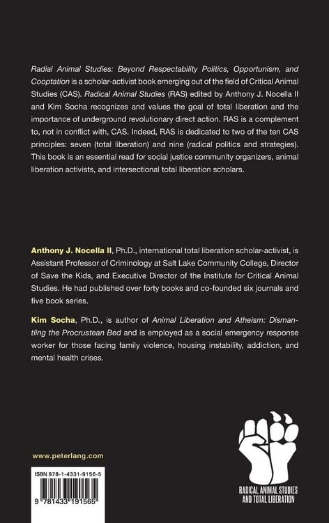 Produktbild: Radical Animal Studies