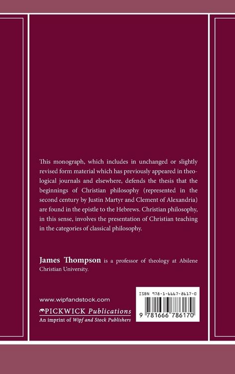Produktbild: The Beginnings of Christian Philosophy