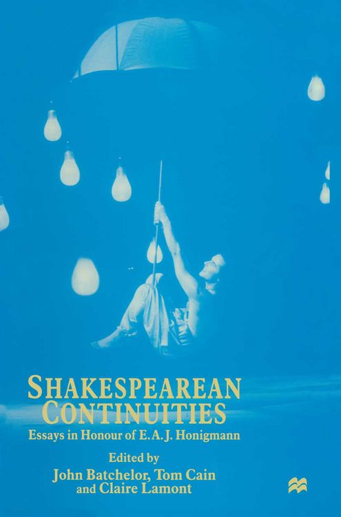 Produktbild: Shakespearean Continuities