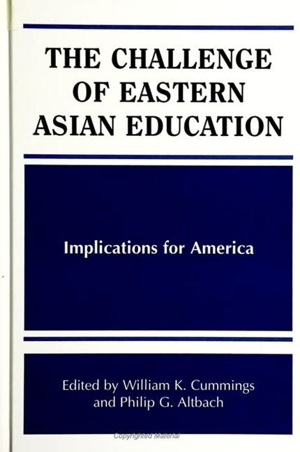 Produktbild: The Challenge of Eastern Asian Education