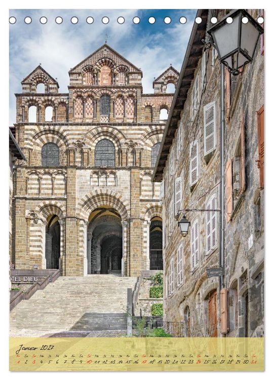Produktbild: Le puy en Velay, Station am Jakobsweg (Tischkalender 2027 DIN A5 hoch), CALVENDO Monatskalender