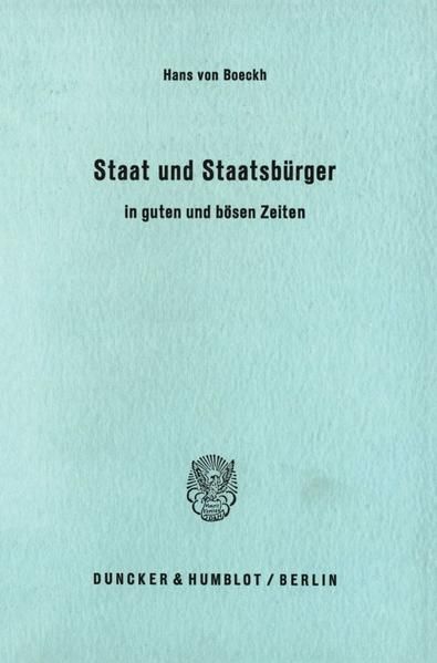 Produktbild: Staat und Staatsb&uuml;rger