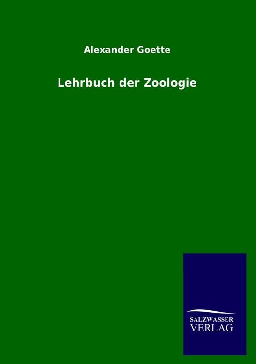 Produktbild: Lehrbuch der Zoologie