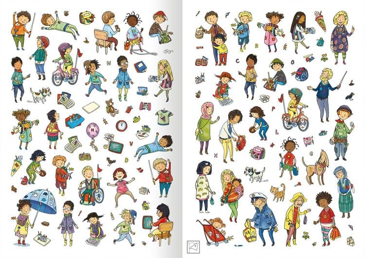 Produktbild: Mein Stickerheft &ndash; Schule