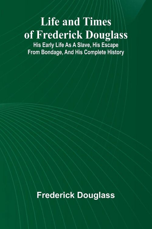 Produktbild: Life and times of Frederick Douglass