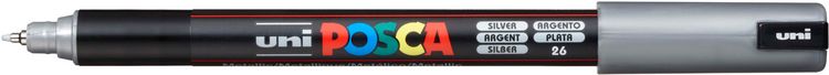 Produktbild: Acrylmarker Posca PC-1MR silber