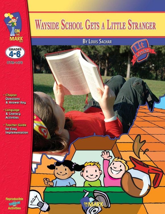 Produktbild: Wayside School Gets a Little Stranger, by Louis Sachar Lit Link Grades 4-6