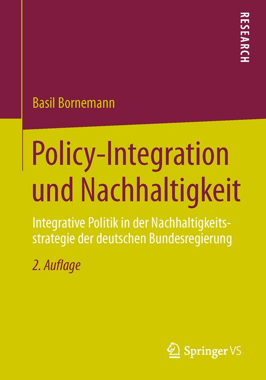 Produktbild: Policy-Integration und Nachhaltigkeit