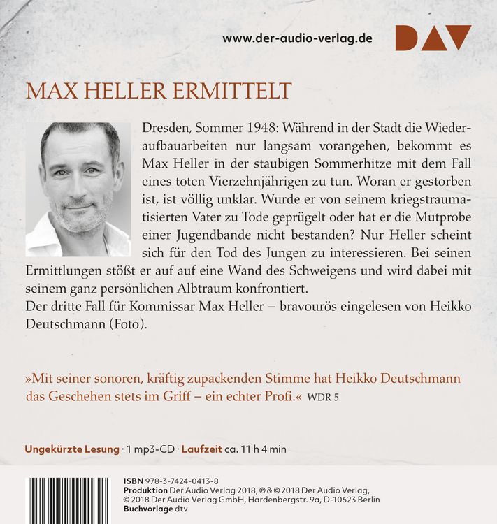 Produktbild: Vergessene Seelen. Ein Fall f&uuml;r Max Heller
