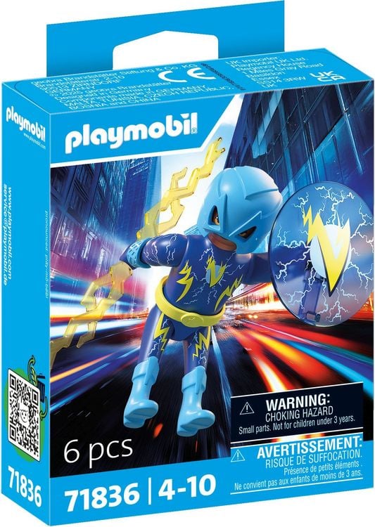 Produktbild: PLAYMOBIL 71836 Blitz-Held