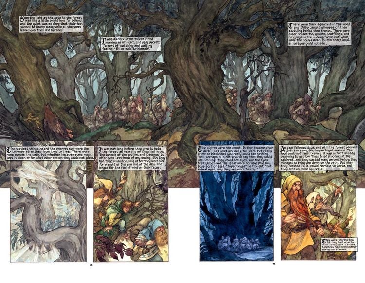 Produktbild: The Hobbit Graphic Novel
