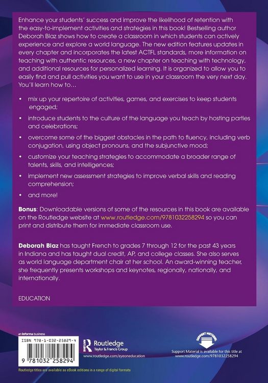 Produktbild: The World Language Teacher's Guide to Active Learning