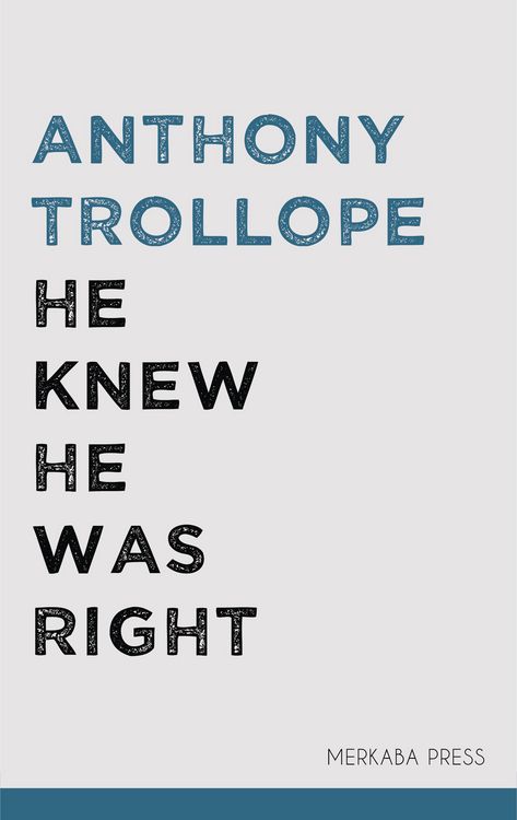 Produktbild: He Knew He Was Right