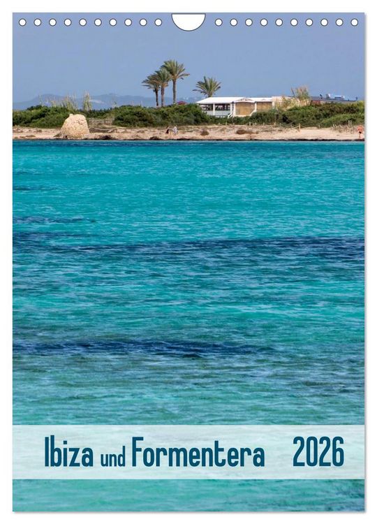 Produktbild: Ibiza und Formentera (Wandkalender 2026 DIN A4 hoch), CALVENDO Monatskalender