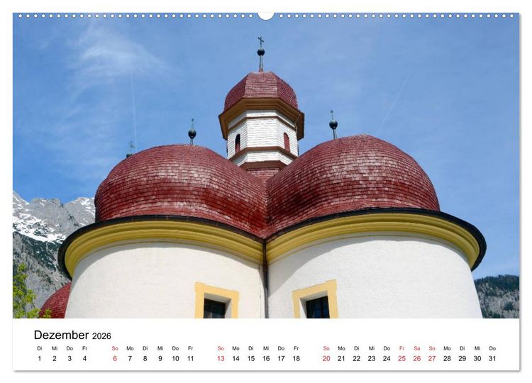 Produktbild: Im Land des K&ouml;nigssees (Wandkalender 2026 DIN A2 quer), CALVENDO Monatskalender